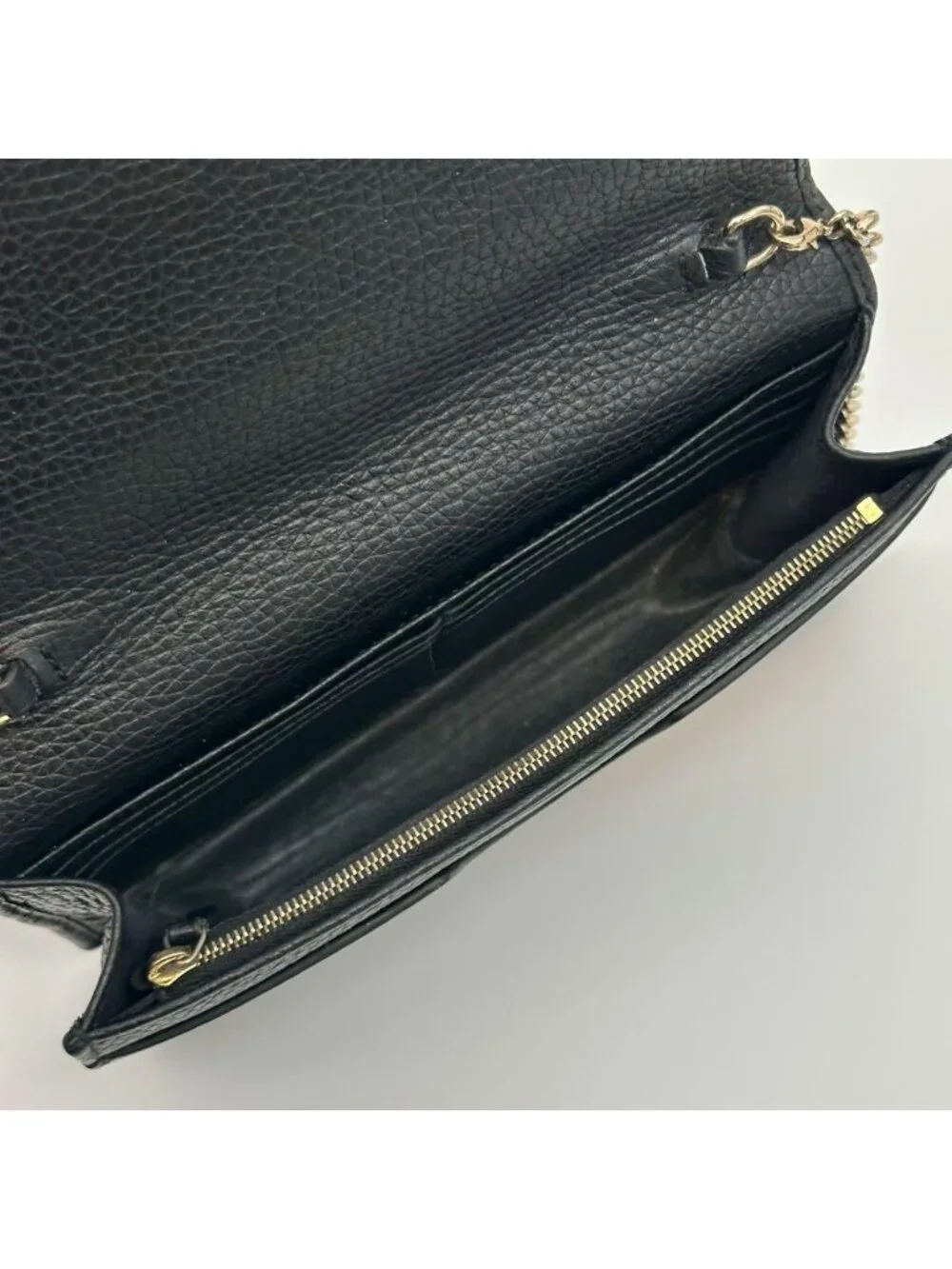 Gucci Soho Chain Wallet Interlocking - Picture 11 of 16